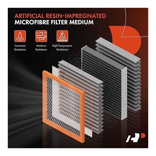 Filtre à air Jeep Cherokee 2014 2015 2016 2017 2018, panneau flexible, remplace CA11877, 52022378AA