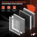 Filtre a air Mitsubishi Lancer, Outlander, Outlander Sport, RVR, 2013-2022, 2.0L 2.4L 3.0L, Rigid Panel, Replace CA10910, 160997380