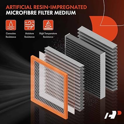 Filtre à air moteur compatible avec BMW F25 F26 Series X3 2011-2017, X4 2015-2018, 2.0L 3.0L, panneau flexible, remplace # CA11422, 13717601868
