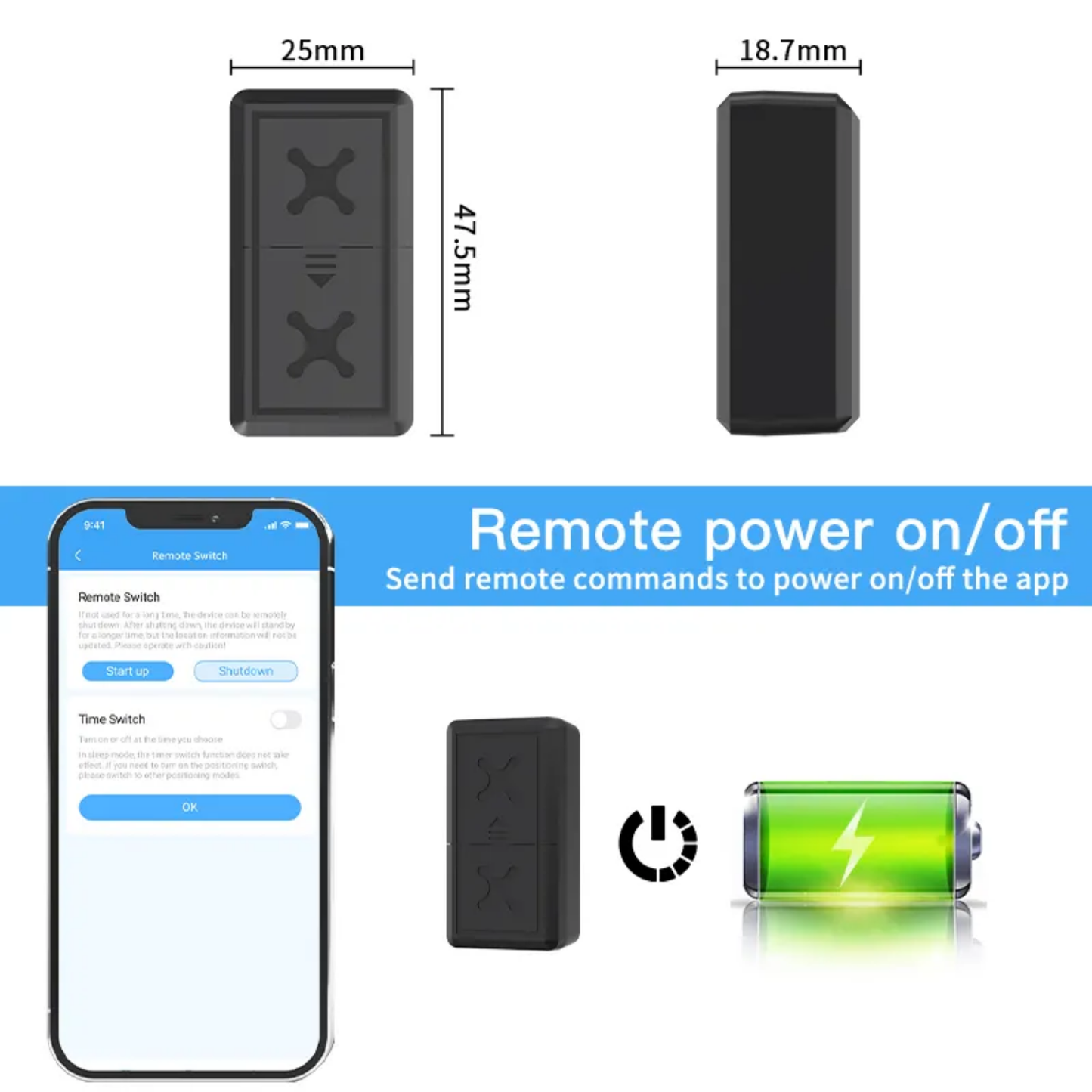 Mini traceur GPS portable avec suivi magnétique en temps réel, couverture mondiale complète, réseau GSM 4G LTE pour véhicules, enfants, chiens, camions