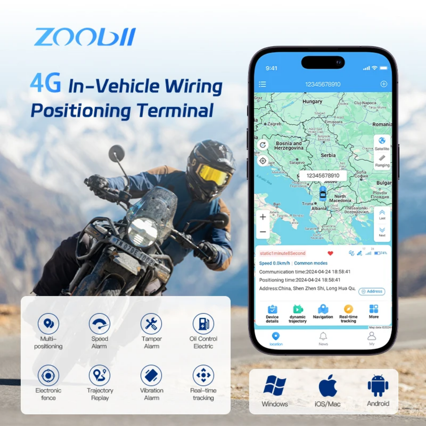 GPS SIMPLE SANS COUPURE MOTEUR ( installation et carte sim gratuite)