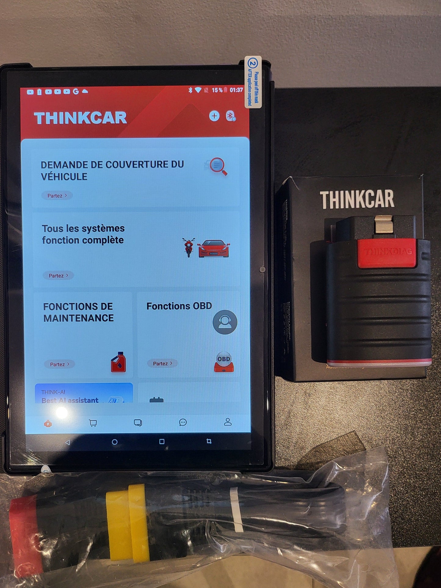 Thinkdiag complet avec tablette