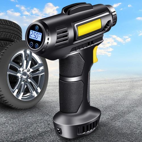 Pompe A Air Gonfleur De Pneus - 120W - Noir