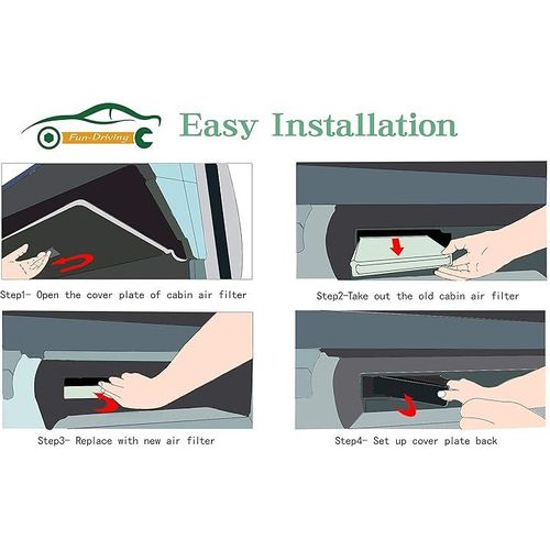 Filtre habitacle Ford Escape, Focus, c-max, Transit Connect, MKC, remplace CP920, CF11920, CV6Z-19N619-A