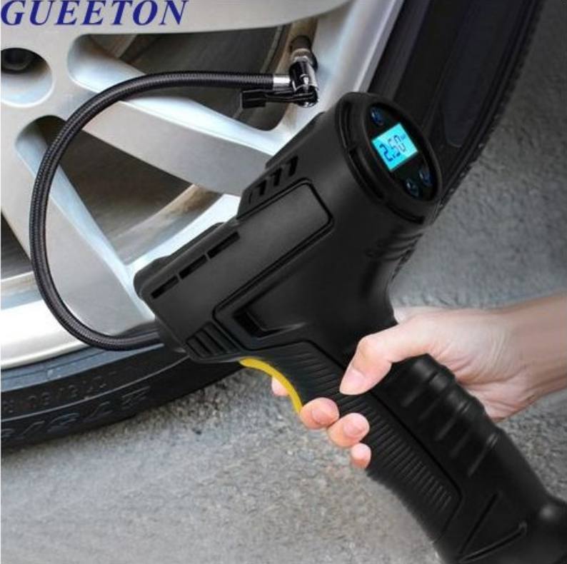 Pompe A Air Gonfleur De Pneus - 120W - Noir