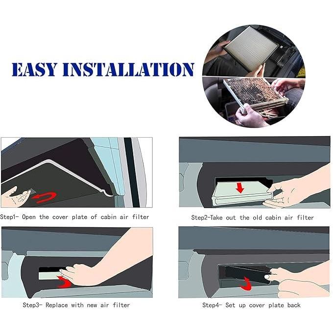 filtre habitacle Toyota, Range Rover , Camry , Corolla, , Highlander, Prius, RAV4, Range rover, etc