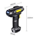 Pompe A Air Gonfleur De Pneus - 120W - Noir