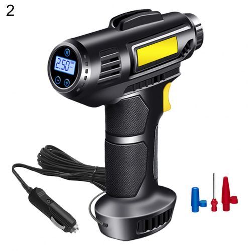 Pompe A Air Gonfleur De Pneus - 120W - Noir