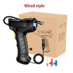 Pompe A Air Gonfleur De Pneus - 120W - Noir