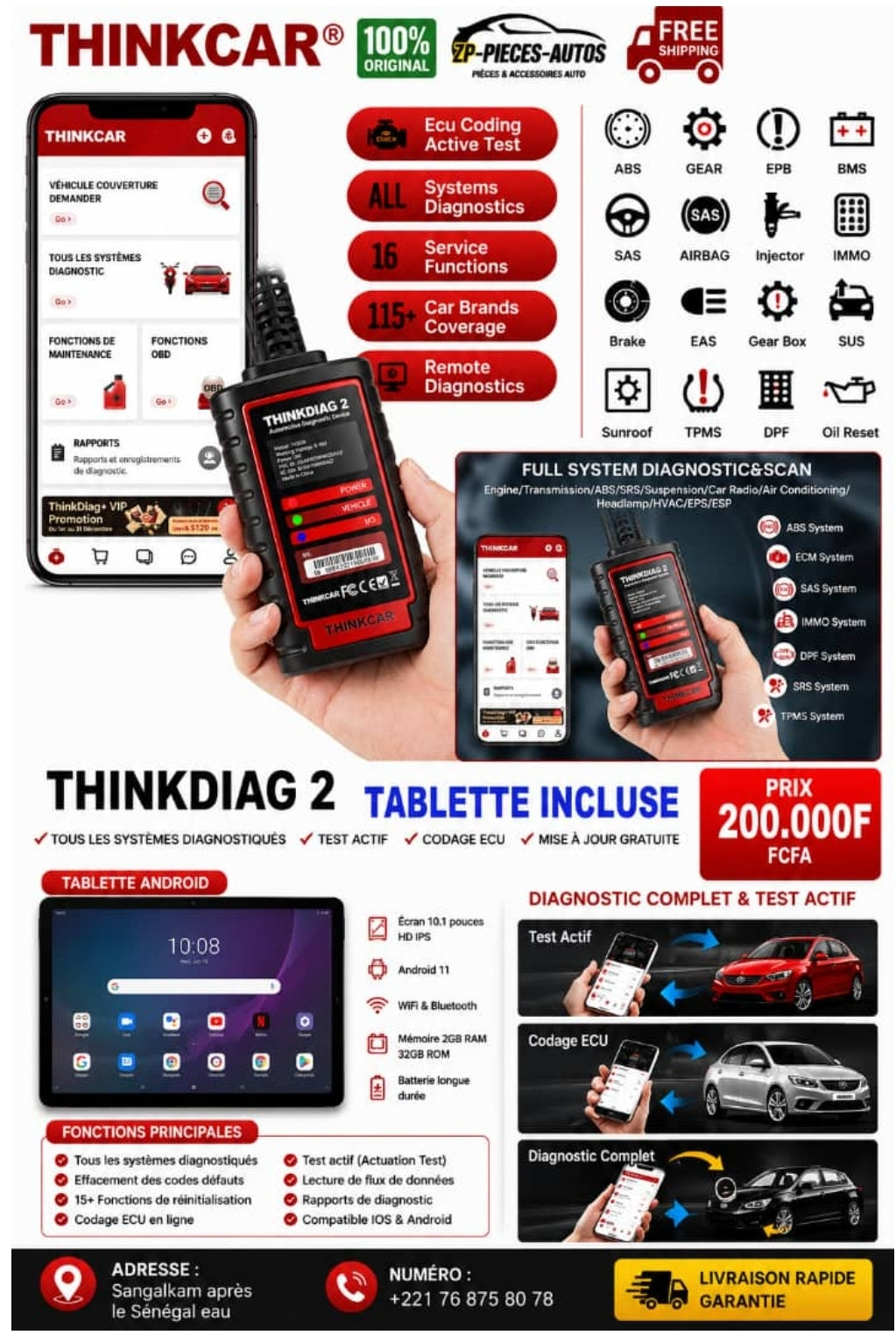 Thinkdiag2 + tablette